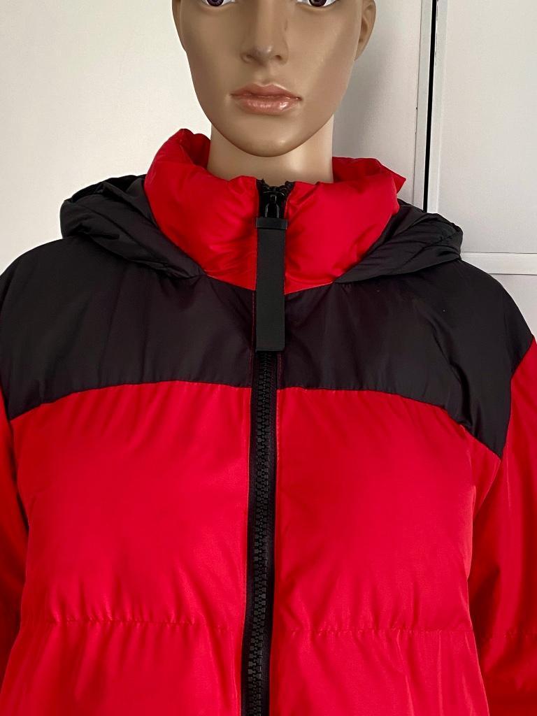 i626 Warme winterjas maat 42/44= L jas winter jack rood, Twintip, Maat 42/44 (L), Ophalen of Verzenden, Zo goed als nieuw