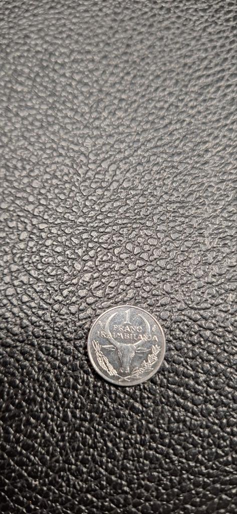 Madagascar 1 frank 1987, Ophalen of Verzenden, Overige landen