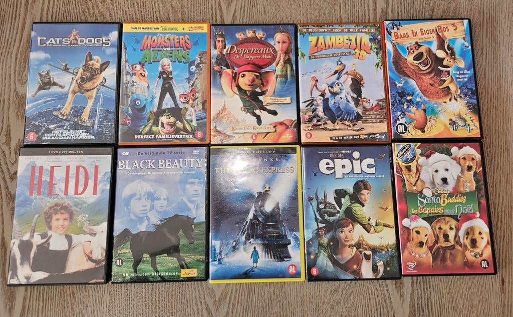 Kinder dvd's, Alle leeftijden, Ophalen, Zo goed als nieuw, Overige typen