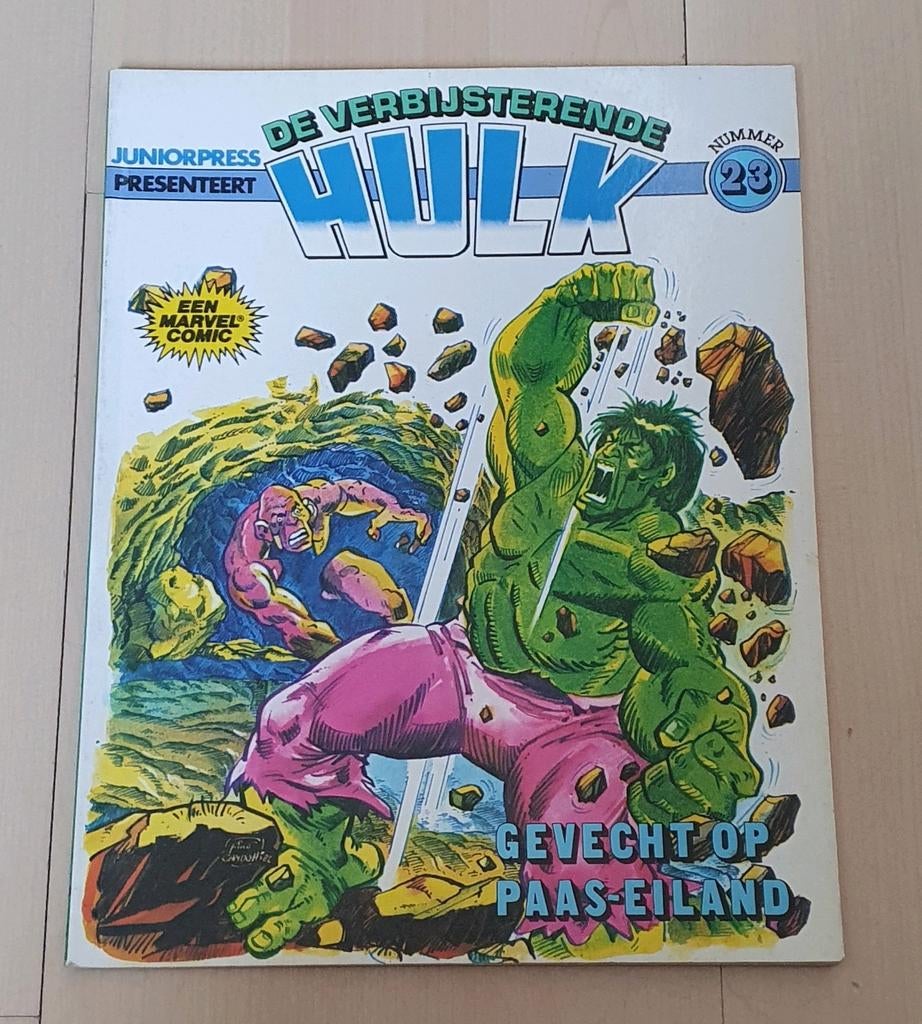 Te koop: De Verbijsterende Hulk - Gevecht op Paas-Eiland, Boeken, Strips | Comics, Eén comic, Ophalen of Verzenden, Gelezen, Europa