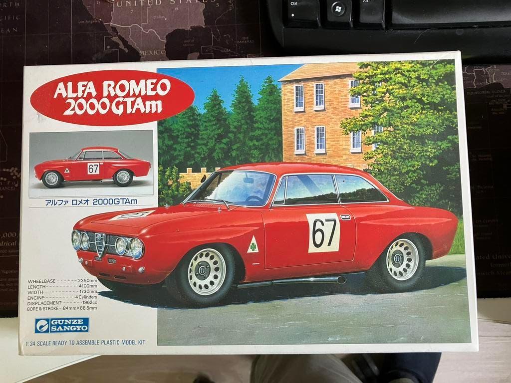 Twee vintage modelbouw dozen 70tiger jaren, Gebruikt, 1:50 of kleiner, Auto, Ophalen