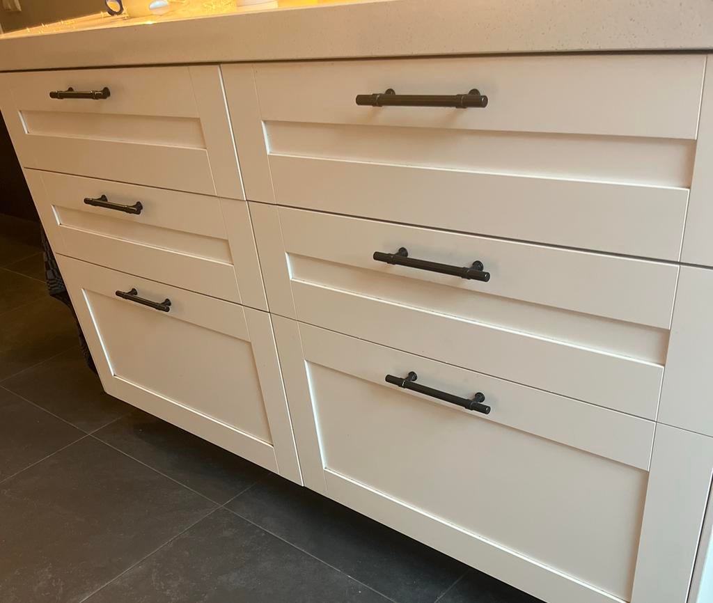 Gezocht: IKEA Savedal fronten voor keukenkasten, Ophalen, Gebruikt, Wit, 50 tot 100 cm