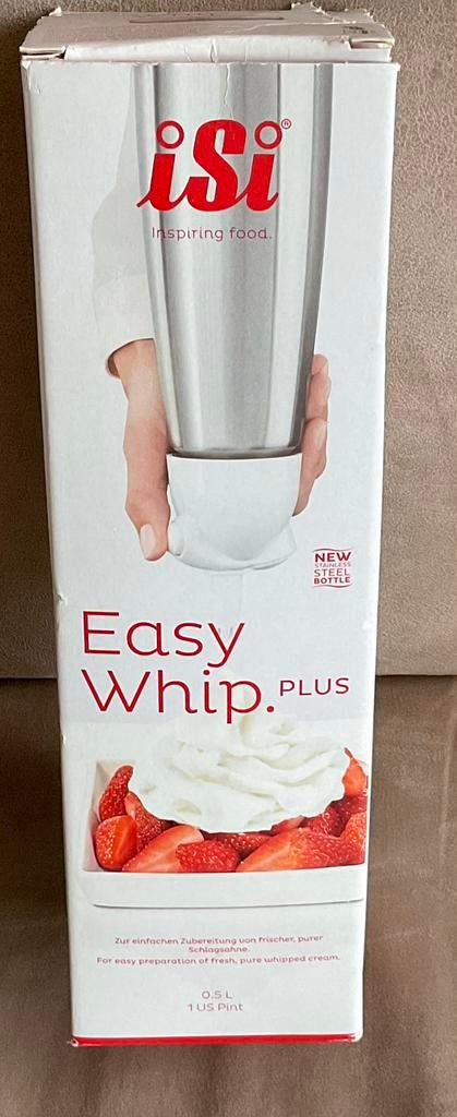 ISI easy whip plus slagroomspuit nieuw, Ophalen of Verzenden, Nieuw