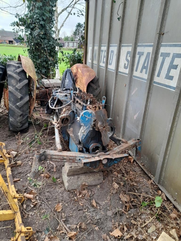 Ford Dexta sloop, Ophalen, Gebruikt