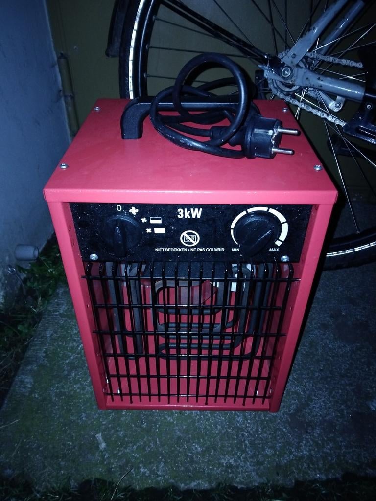 Elektrische Kachel 1500W-3000W - Snel Warmte in Huis, Ophalen