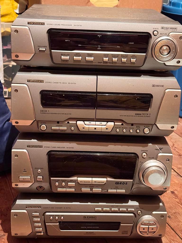 Technics Digital Service Systeem - Stereo Set, Overige merken, Gebruikt, Cassettedeck, Losse componenten