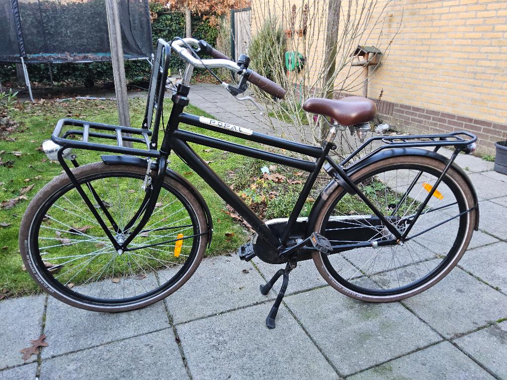 Popal transportfiets heren frame 50cm 28", Fietsen en Brommers, Gebruikt, Versnellingen, 49 tot 53 cm, Ophalen