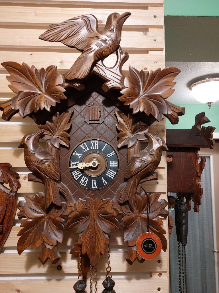 KOEKOEKSKLOK groot WEEKLOPER 8 DAAGS UURWERK, Antiek en Kunst, Antiek | Klokken, Ophalen