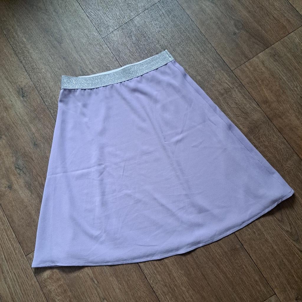 lila rok mt. 34, Paars, Ophalen of Verzenden, Zo goed als nieuw, Knielengte