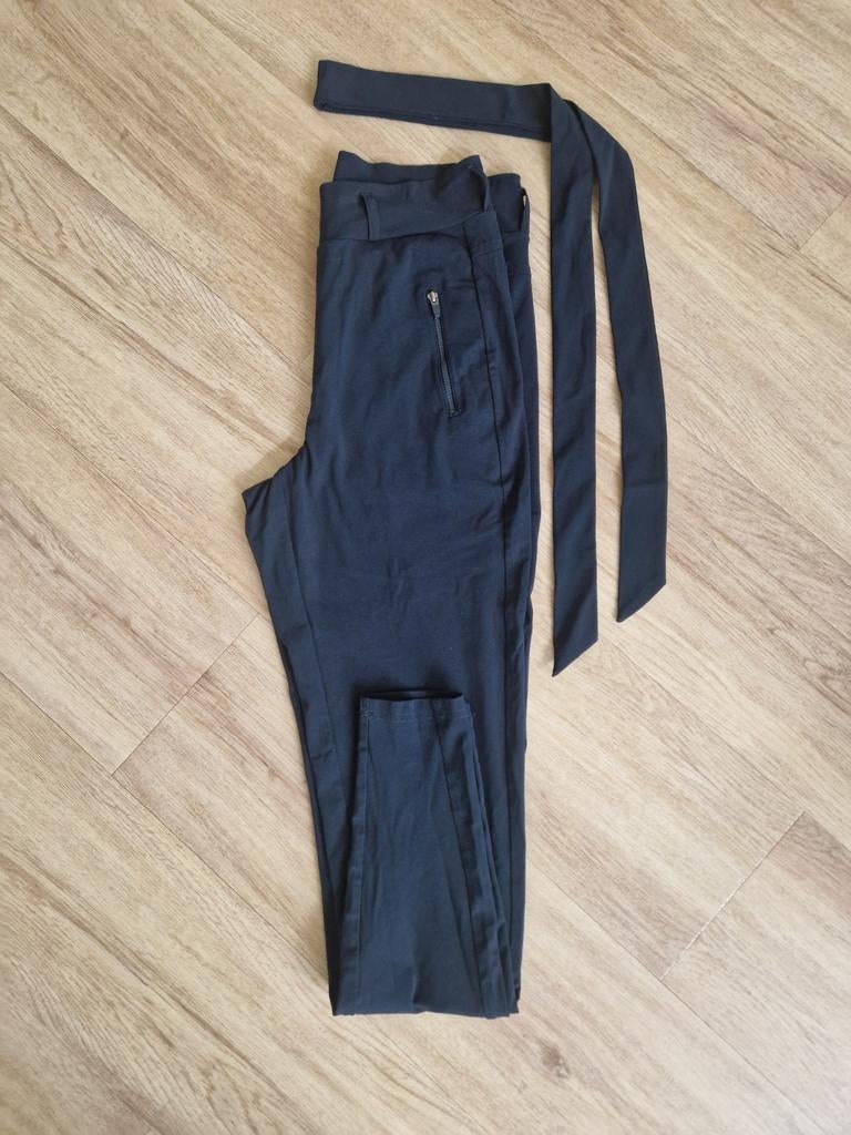 Studio Anneloes broek Margot navy (mt S/36), Kleding | Dames, Broeken en Pantalons, Studio Anneloes, Blauw, Ophalen of Verzenden