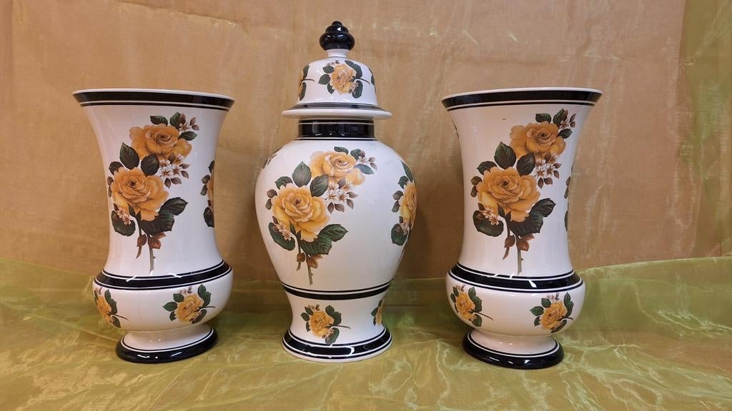 Modica Keramiek Gouda Holland kaststel, Antiek en Kunst, Ophalen of Verzenden