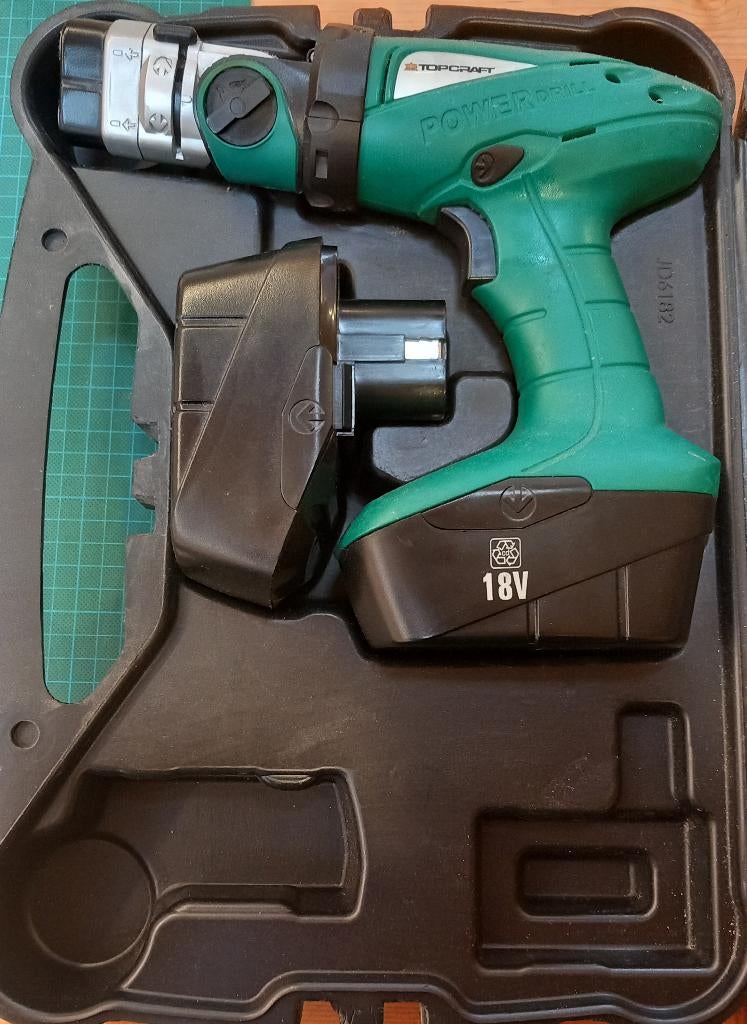 Te Koop Topcraft Boormachine (nieuw zonder oplader), Ophalen of Verzenden, Nieuw, Boormachine