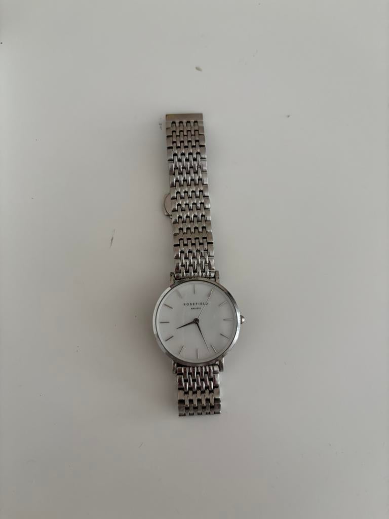 Rosefield Horloge, Sieraden, Tassen en Uiterlijk, Horloges | Dames, Overige merken, Staal, Gebruikt, Polshorloge