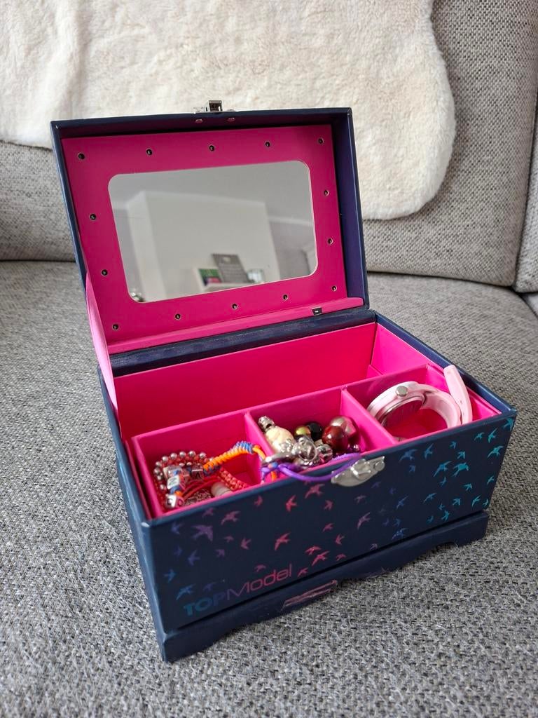 TOPModel Sieradendoos met Spiegel, Ophalen