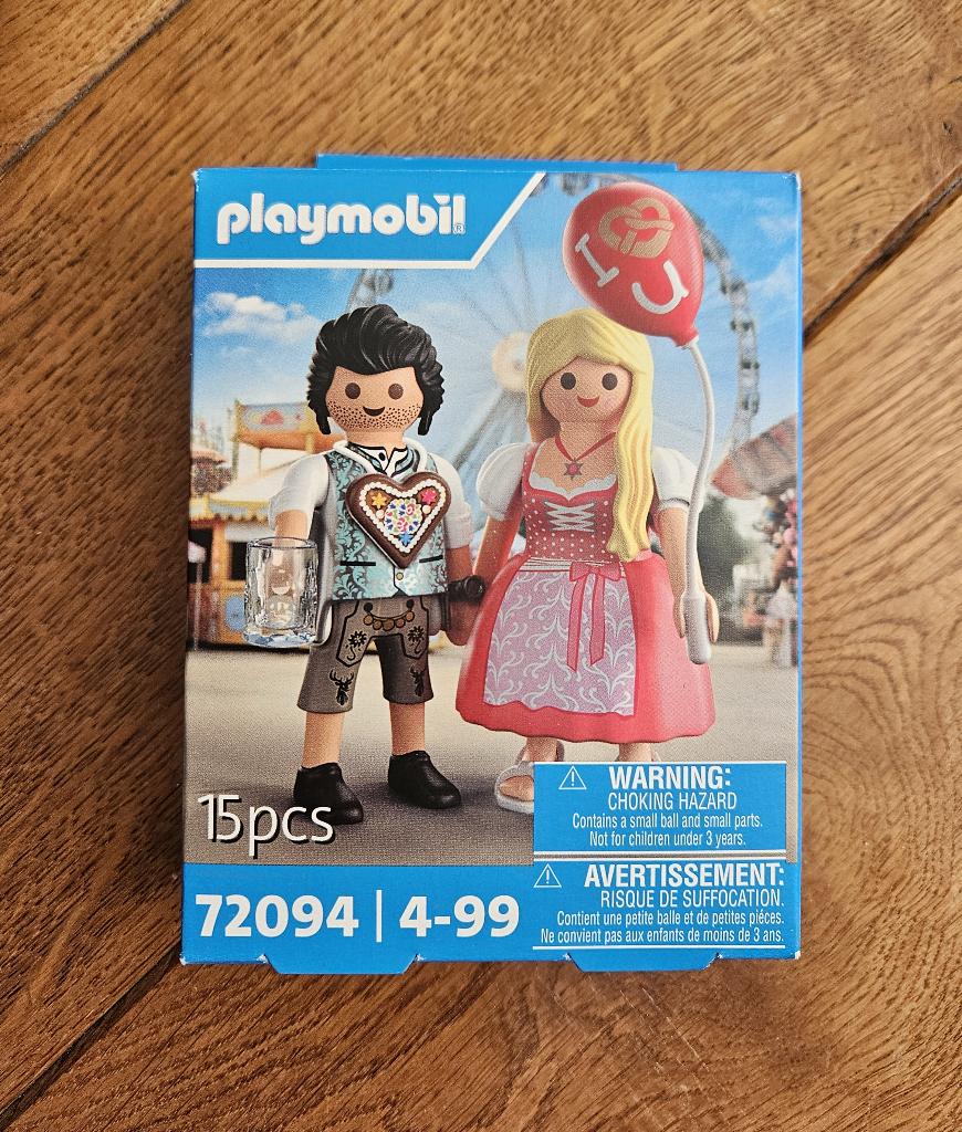 Playmobil 72094 Oktober feest met traditionele klederdracht, Ophalen of Verzenden, Nieuw, Complete set