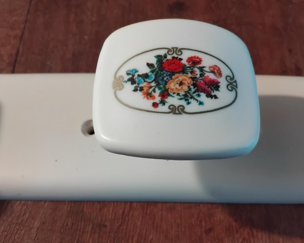 Vintage Frans Syla witte kunststof bad kamer kleerhanger, Ophalen of Verzenden, Syla, Syla, France