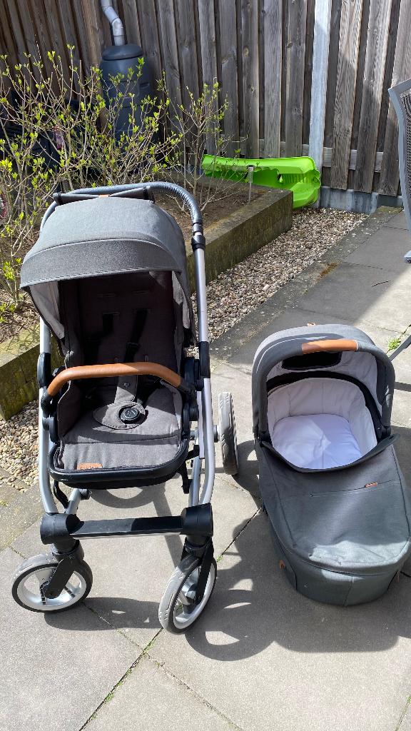 Kinderwagen, Kinderen en Baby's, Kinderwagens en Combinaties, Zo goed als nieuw, Mutsy, Verstelbare duwstang, Ophalen