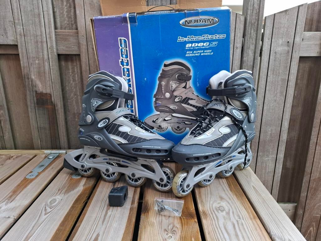 Nijdam Inline Skates - Maat 45 - Zo goed als nieuw, Ophalen of Verzenden