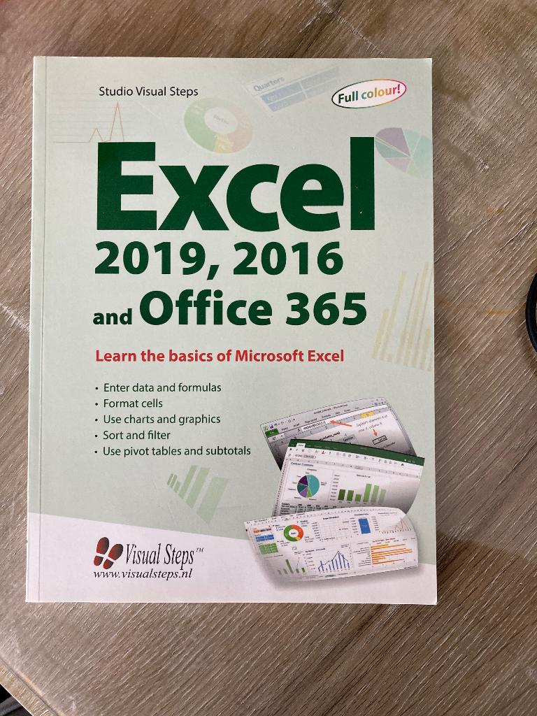 Boek Excel 2019-2016-and Office 365, Ophalen, Nieuw, Overige onderwerpen