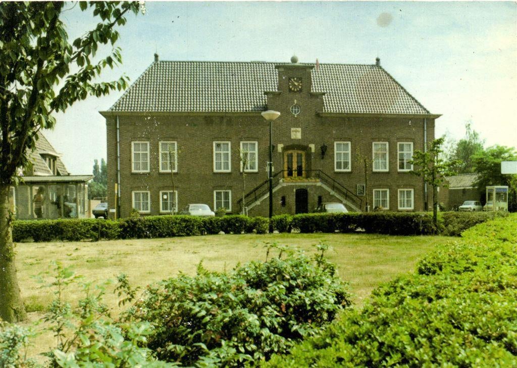 Lieshout, Gemeentehuis - ongelopen, Ophalen of Verzenden, Voor 1920, Ongelopen, Noord-Brabant