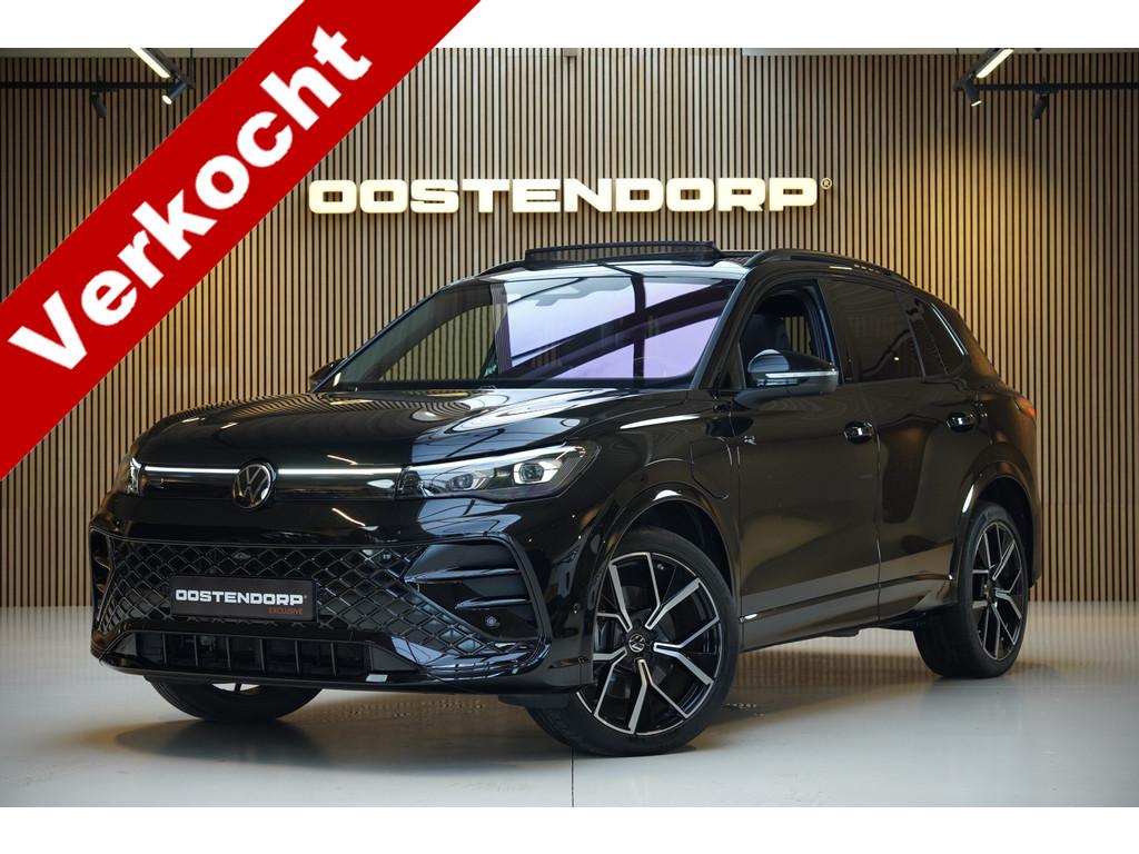 Volkswagen Tiguan 1.5eHybrid/272pk R-Line Blackstyle|2025|Pa, 4 cilinders, Zwart, Leder, Hybride Elektrisch/Benzine