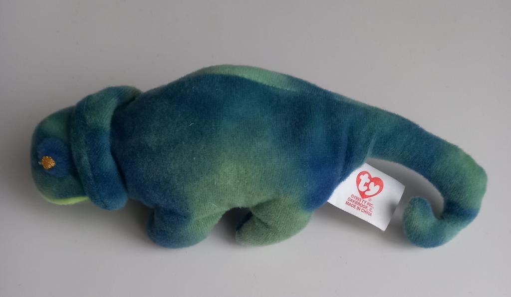 TY Beanie Babies - Baby Rainbow - 1993, Overige karakters, Overige typen, Wasbaar, Ophalen of Verzenden