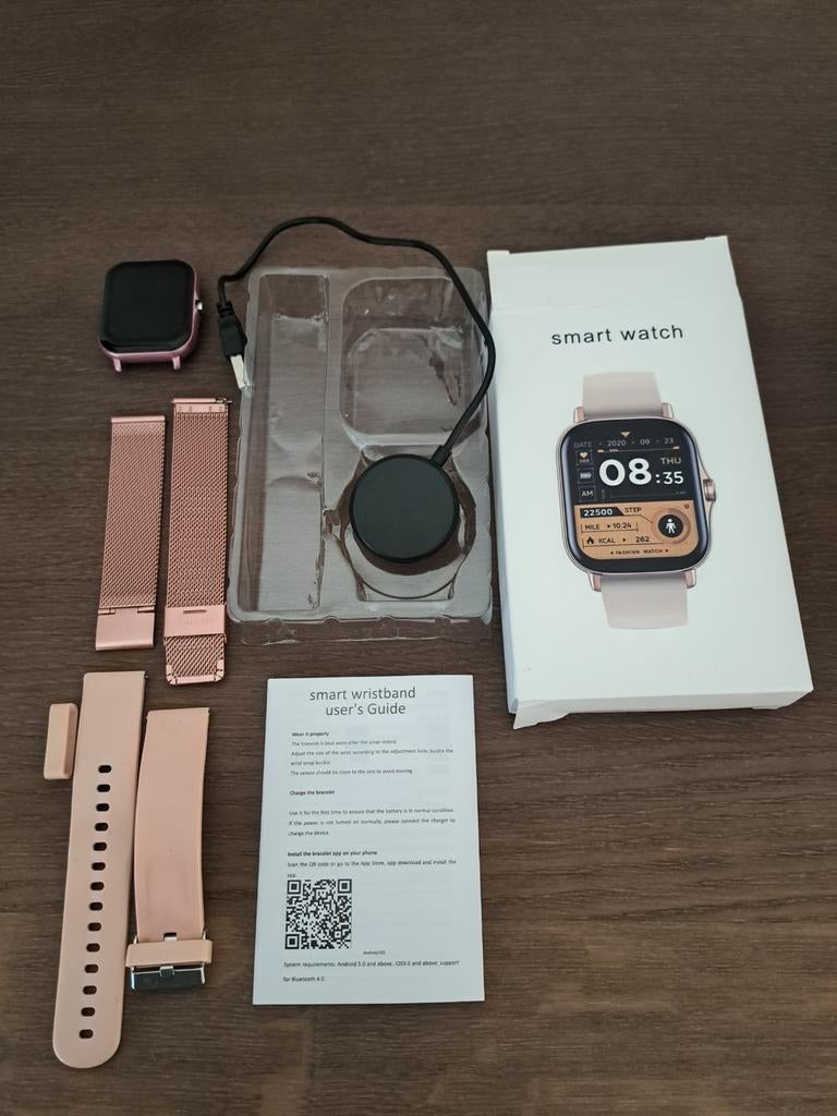 Smartwatch voor dames, zie advertentie, Ophalen of Verzenden, Afstand, Android