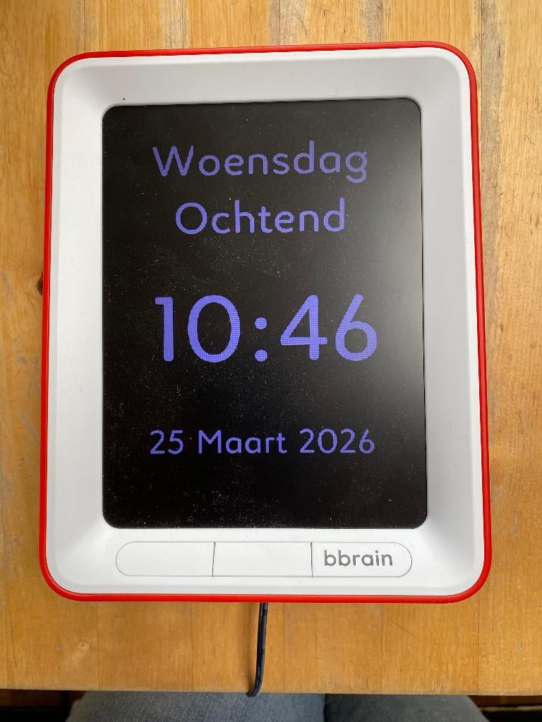 (Bijna) gratis Bbrain klok, Ophalen of Verzenden, Gebruikt