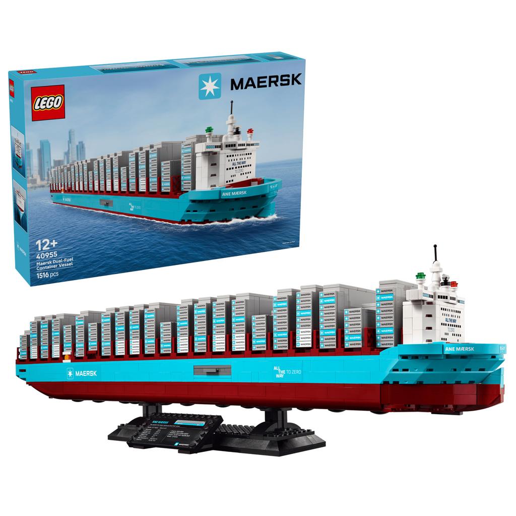 LEGO Maersk Dual-Fuel Containerschip 40955 NIEUW IN DOOS, Ophalen of Verzenden, Nieuw, Complete set, Lego