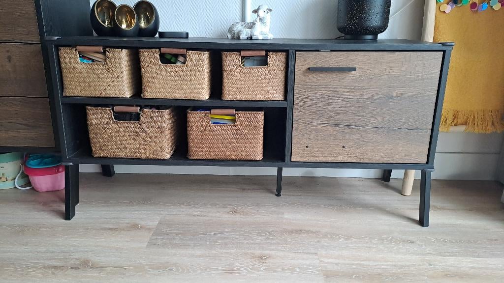 Tv meubel, Ophalen, 100 tot 150 cm, Zo goed als nieuw, Minder dan 100 cm