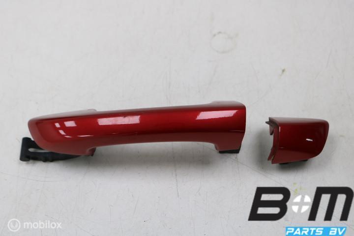 Linker deurgreep Rood VW Golf 6 1K8837205F, Gebruikt