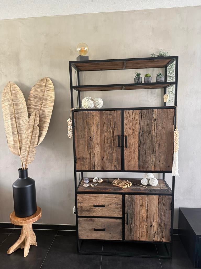 Kast van driftwood hout, Huis en Inrichting, Kasten | Overige, Ophalen, Gebruikt