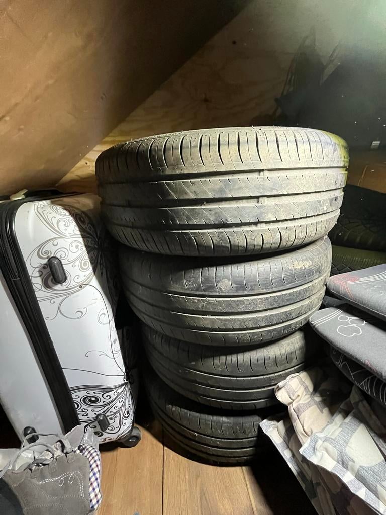 Volvo velgen met banden, Ophalen, Gebruikt, Banden en Velgen, 17 inch