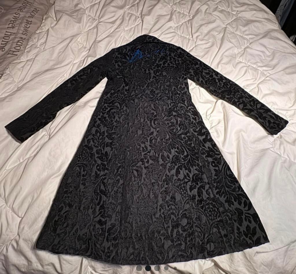 Desigual mantel zwart maat 38, Ophalen of Verzenden, Zo goed als nieuw, Maat 38/40 (M), Zwart