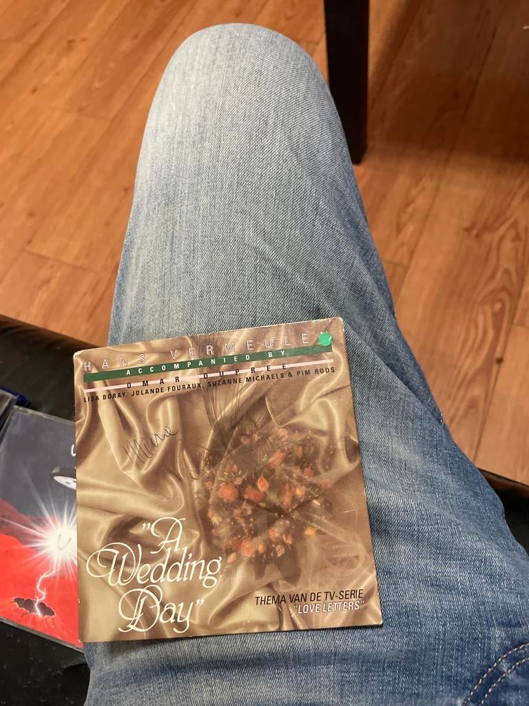 Hans Vermeulen - A Wedding Day CD Single (Love Letters), 1 single, Ophalen of Verzenden, Gebruikt, Nederlandstalig