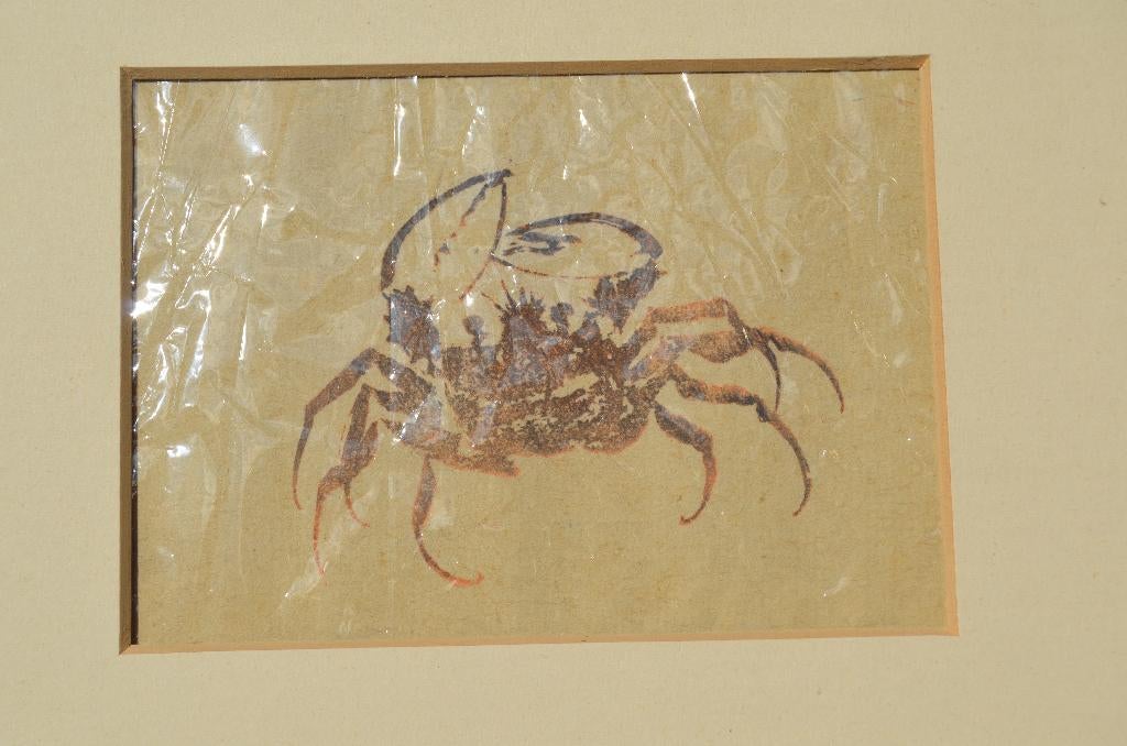 Schitterende oude Japanse tekeningen in passe-partout, Antiek en Kunst, Ophalen of Verzenden