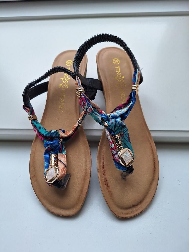 Dames teenslippers, Slippers, Overige kleuren, Tino Gonzalez, Ophalen of Verzenden