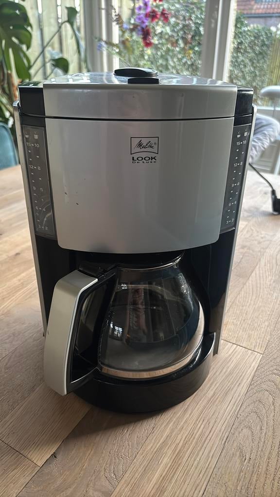 GRATIS - koffiezetapparaat Melita look de luxe, Witgoed en Apparatuur, Koffiezetapparaten, Ophalen, Gebruikt, 10 kopjes of meer