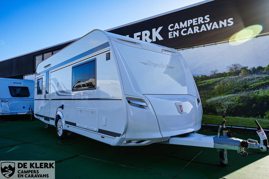 Tabbert PUCCINI 550 E 2.3 (bj 2024), Tabbert, 7 tot 8 meter, Bedrijf, Info@deklerkcaravans.nl