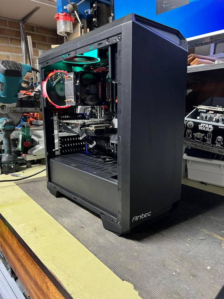 Mooie game pc, Computers en Software, Desktop Pc's, Zo goed als nieuw, 3 tot 4 Ghz, HDD, SSD, 16 GB, Met videokaart, Gaming, Ophalen