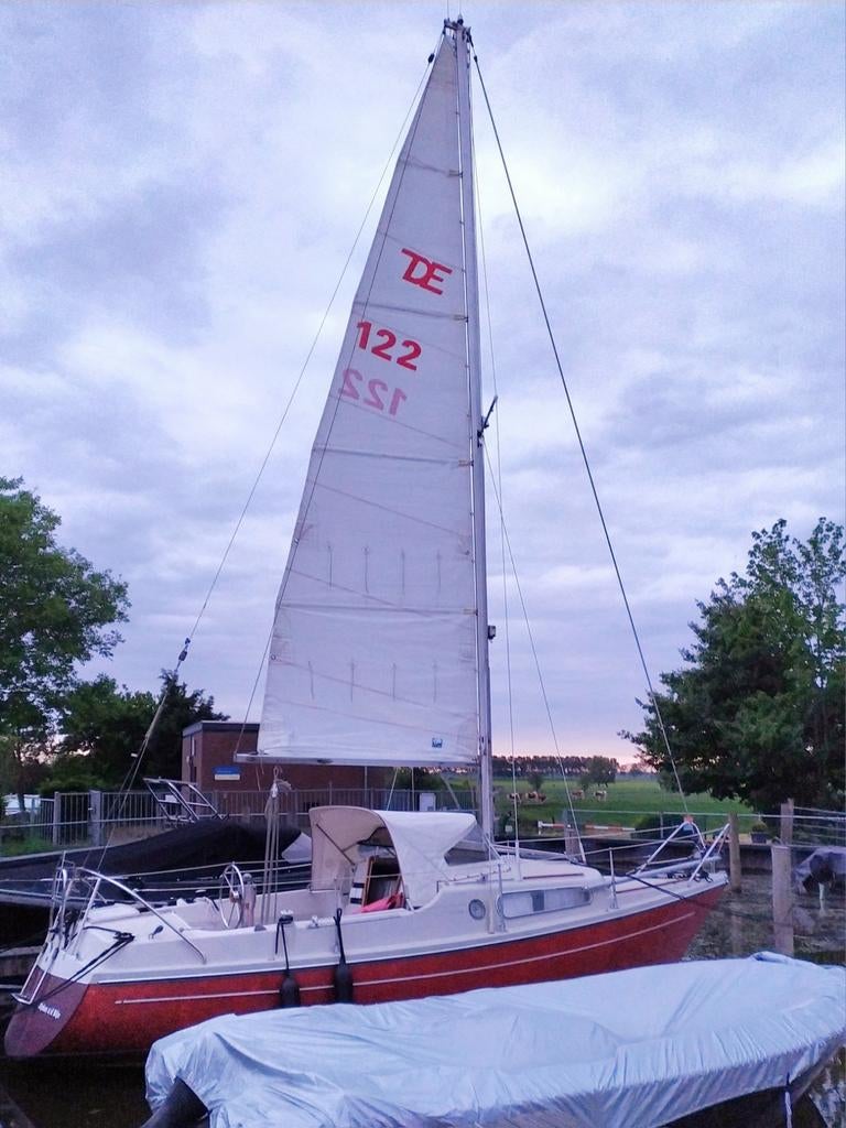 Dehler 76AK met yanmar 2GM20 dieselmotor in goede staat, Ophalen, Gebruikt, Diesel, Tourjacht of Cruiser