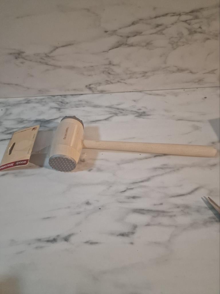 Nieuwe Tescoma Woody Vleeshamer/Stamper, Ophalen of Verzenden, Nieuw