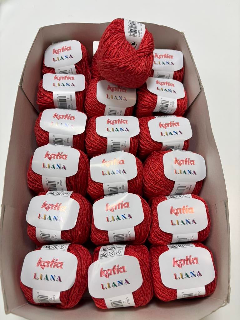 OPRUIMING 19 bollen KATIA Liana nr 15, Romhof12A Beilen, Wol&Zo, Breien of Haken, Nieuw