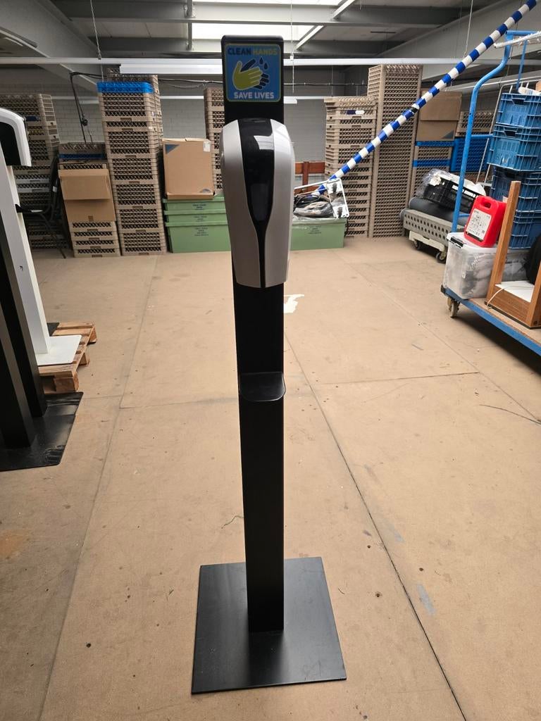 Automatische hand desinfectie paal / zuil, Ophalen of Verzenden