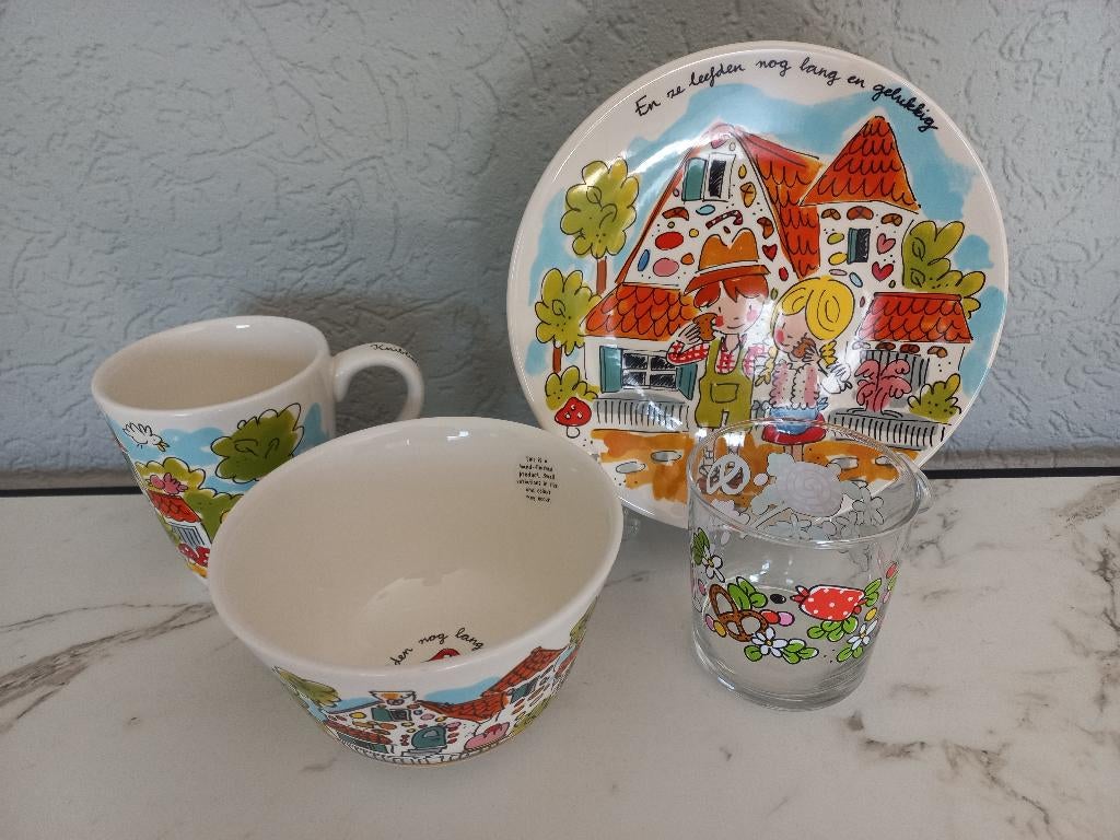 Blond Efteling Sprookjesbos Hans en Grietje 4-delig, Ophalen of Verzenden, Zo goed als nieuw, Overige typen