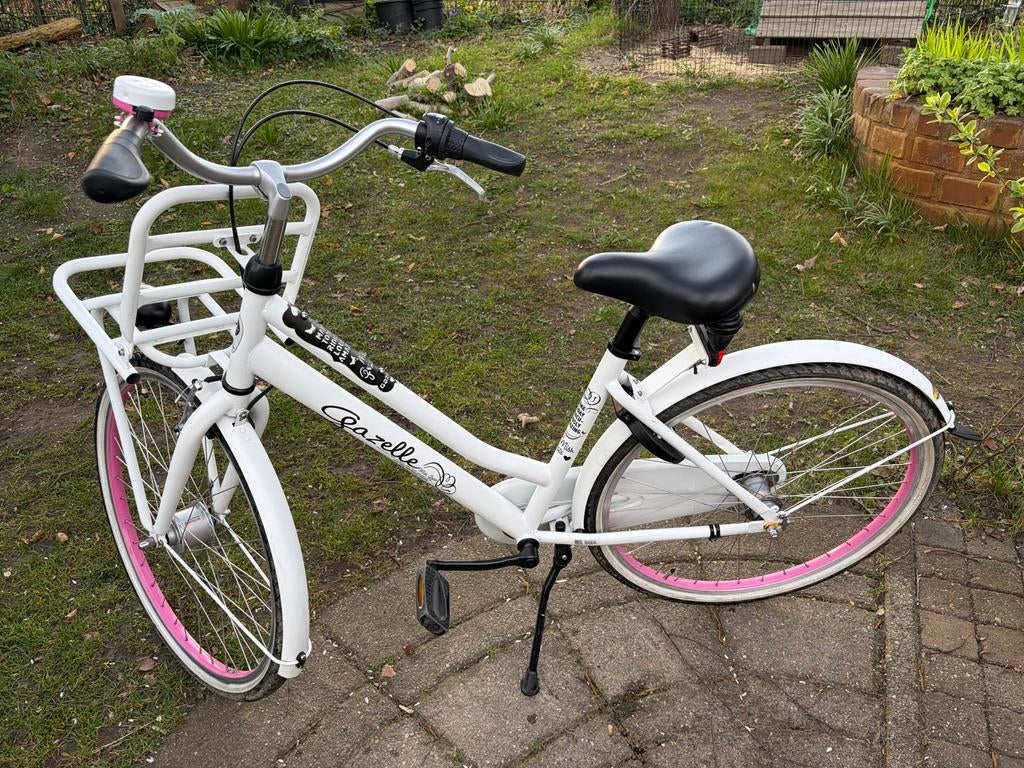 Gazelle Miss Grace 26 inch meisjesfiets met naafdynamo, Ophalen, Zo goed als nieuw, 26 inch of meer, Handrem