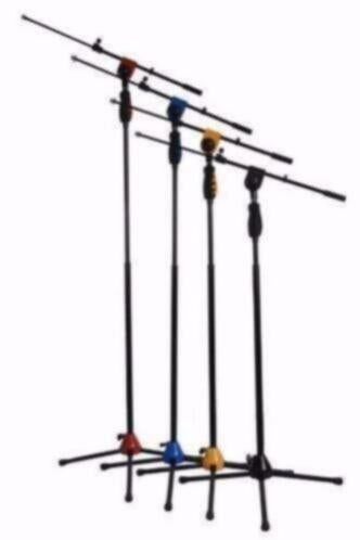 Zware professionele microfoon statief Zwart, Muziek en Instrumenten, Standaards, ., Nieuw, Ophalen of Verzenden, .