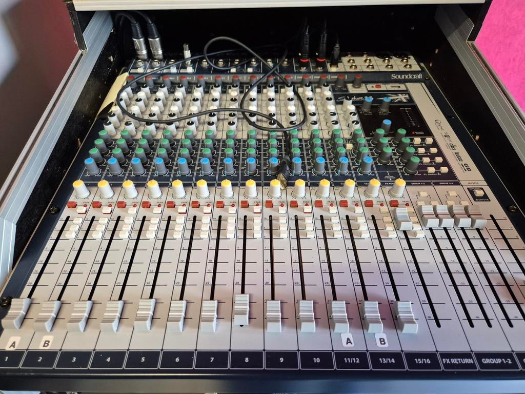 Soundcraft Signature 16 Mengpaneel - Zo Goed Als Nieuw!, Ophalen, Zo goed als nieuw, 10 tot 20 kanalen, Microfooningang