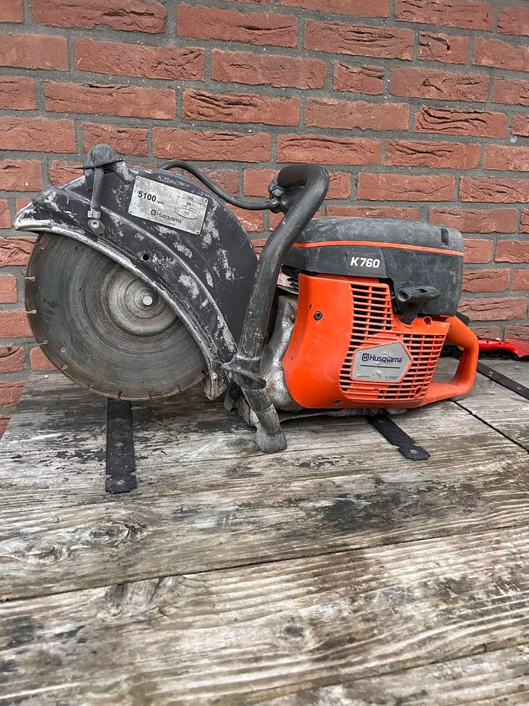 Husqvarna K760 Doorslijper, Gebruikt, 70 mm of meer, Overige typen, Ophalen of Verzenden