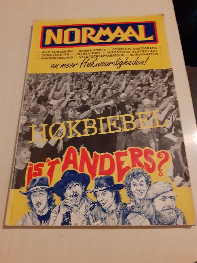 NORMAAL Hökenbiebel even wat anders met handtekeningen band, Ophalen of Verzenden, Gebruikt, Overige typen